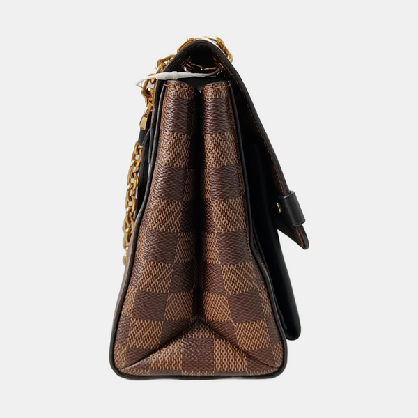 VAVIN PM Damier Ebene Coated Canvas Brown