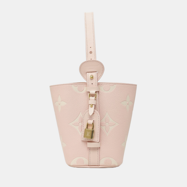 ALL IN BB Monogram Calfskin Pink