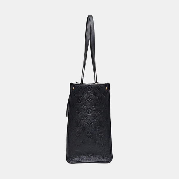 ONTHEGO MM Monogram Calfskin Black
