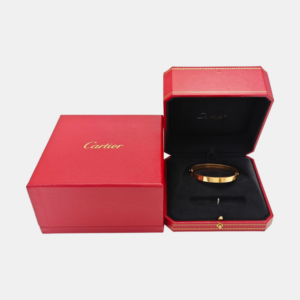 LOVE 18k Gold Bangle