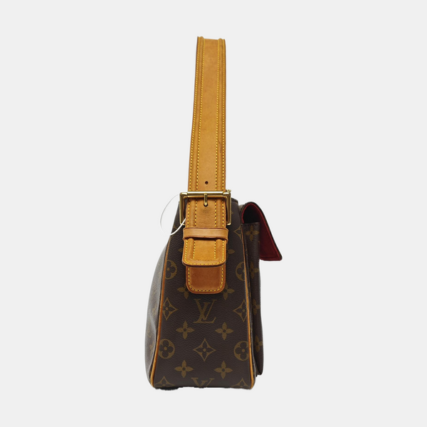 VIVA CITE Monogram Coated Canvas Brown
