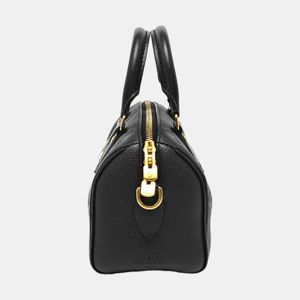 SPEEDY 20 Monogram Calfskin Black