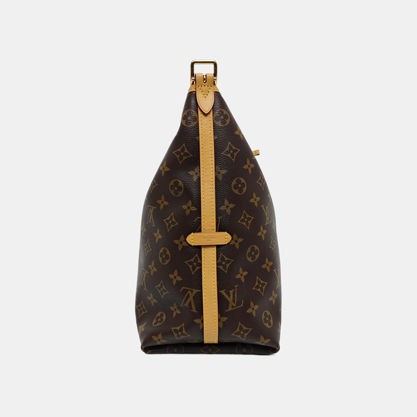 CARRYALL MM Monogram Coated Canvas Brown