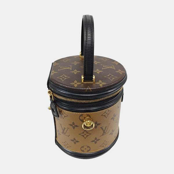 CANNES PM Monogram Coated Canvas Brown