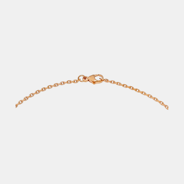 Pop H Metal Rose Gold Necklace