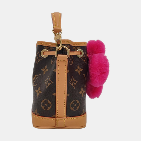 VIVIENNE Monogram Coated Canvas Brown