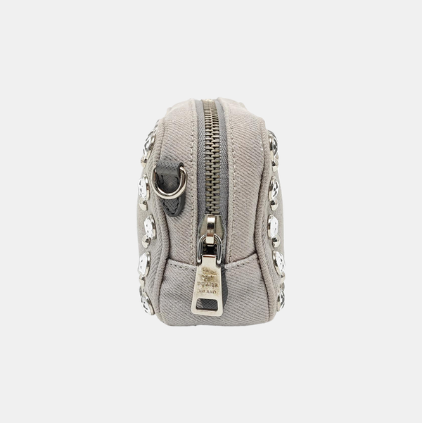 Canvas Shoulder Bag Gray