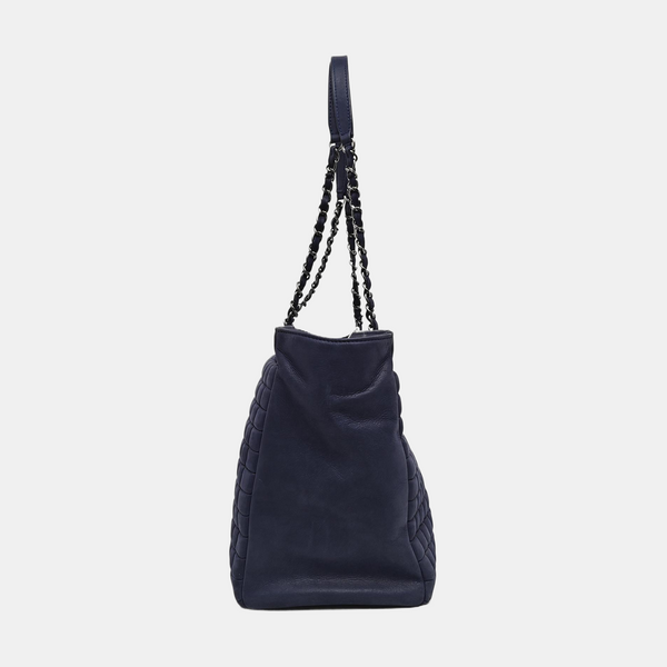 Quilted Calfskin Blue