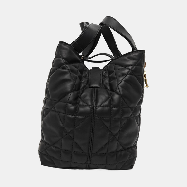Toujours Medium Cannage Calfskin Black