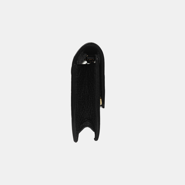Interlocking G Small Calfskin Black