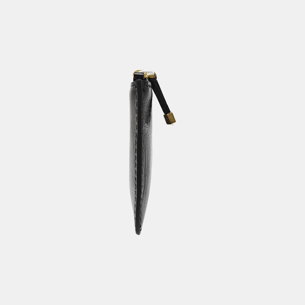 Calfskin Shoulder Bag Black
