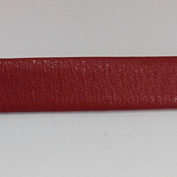 Red Leather Belt