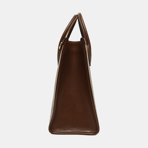Retro Small Monogram Coated Canvas Brown