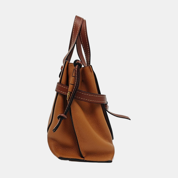 Gate Small Calfskin Brown