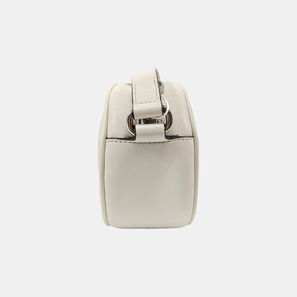 Soho Mini Quilted Lambskin White