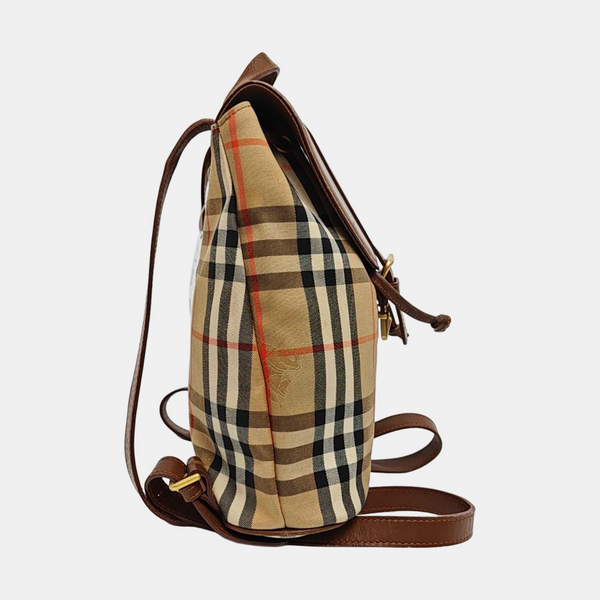 Canvas Bucket Bag Brown