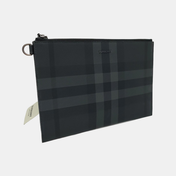 Large Coated Canvas Gray