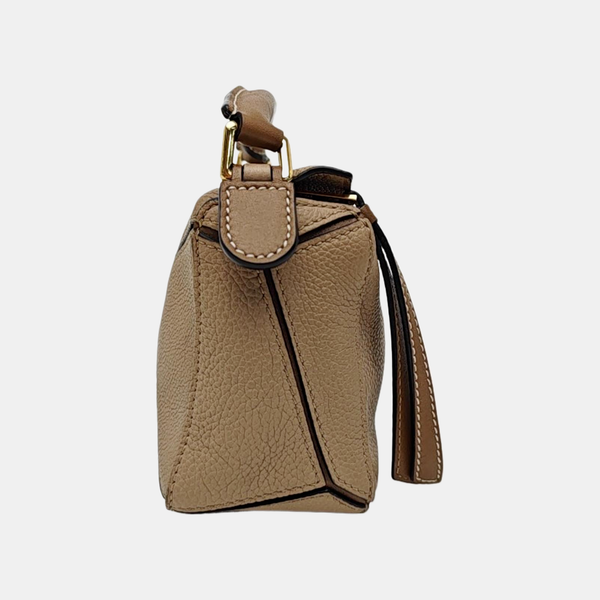 Puzzle Mini Calfskin Beige