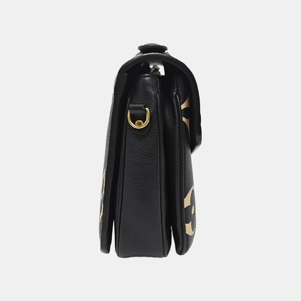 MÉTIS MM Monogram Calfskin Black