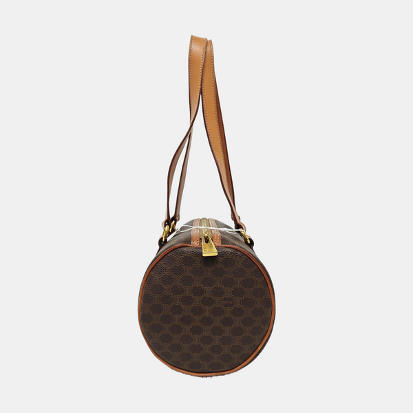 MACADAM BOSTON Coated Canvas Brown