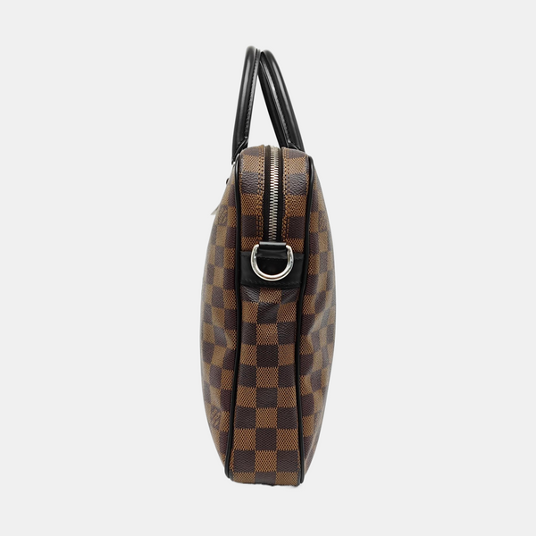 PORTE-DOCUMENTS PM Damier Ebene Coated Canvas Brown