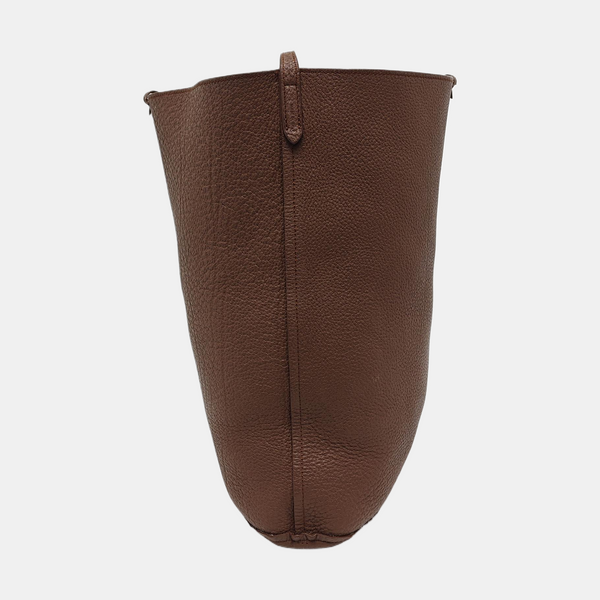 Calfskin Bucket Bag Brown