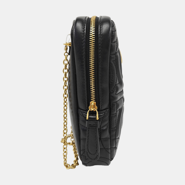 Gancini Calfskin Black