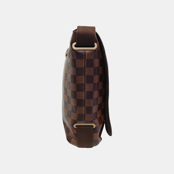 DISTRICT MM Damier Ebene Coated Canvas Brown