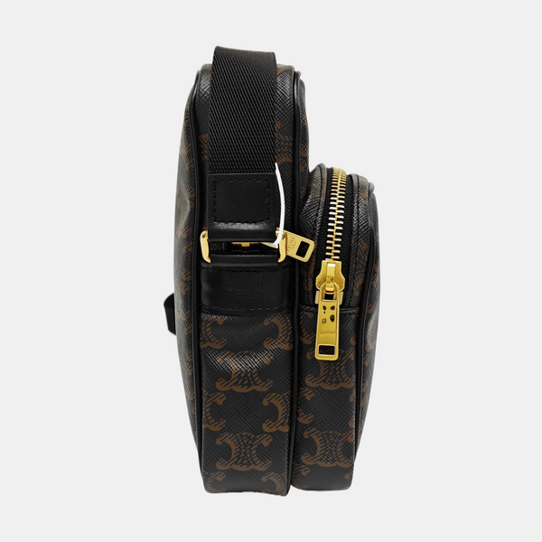 TRIOMPHE CANVAS Mini Coated Canvas Black