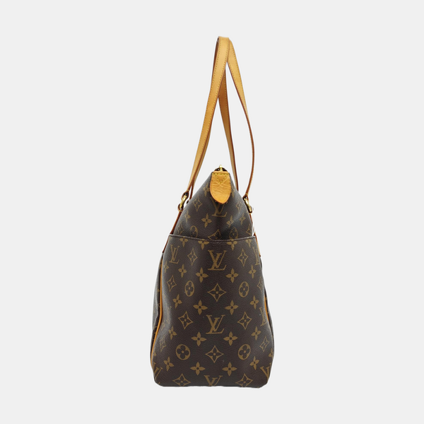 TOTALLY MM Monogram Coated Canvas Brown
