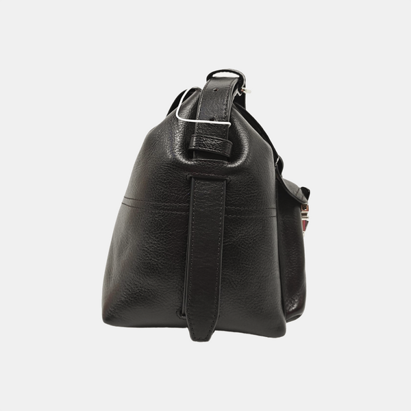 Calfskin Shoulder Bag Brown
