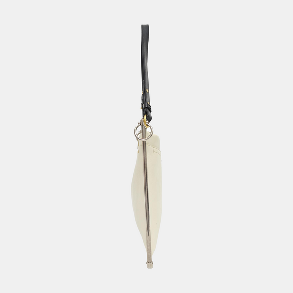 Roy Medium Calfskin White