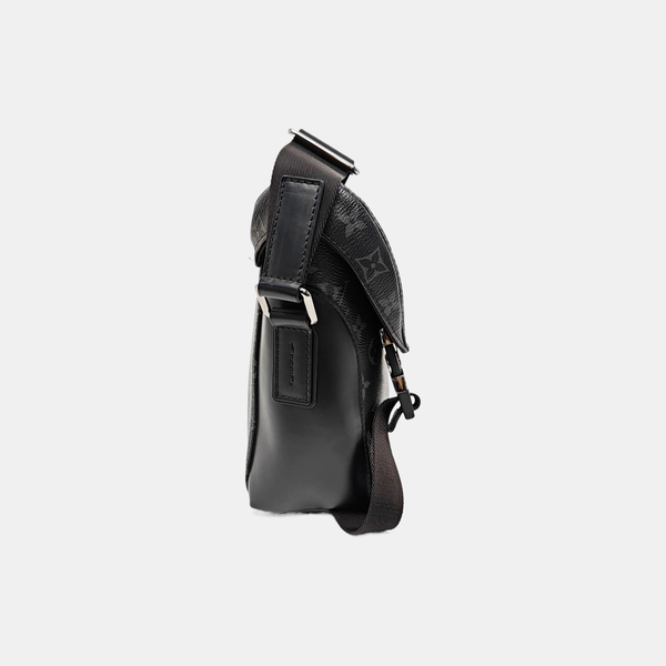VOYAGER PM Monogram Coated Canvas Black