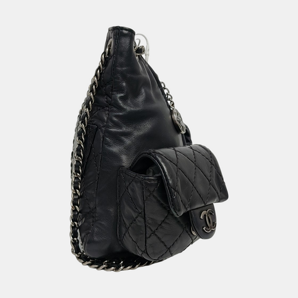 Quilted Calfskin Black