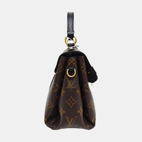 GEORGES BB Monogram Coated Canvas Brown