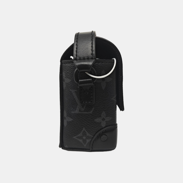 STEAMER Mini Monogram Coated Canvas Black