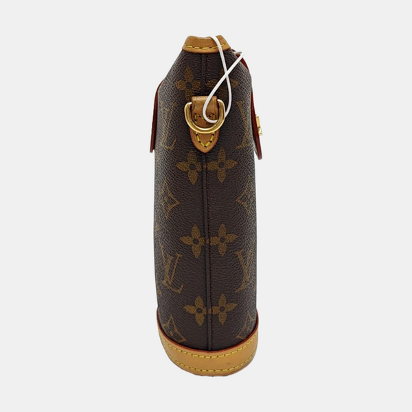 FOLD ME Monogram Coated Canvas Brown