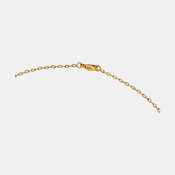 Pop H Metal Gold Necklace