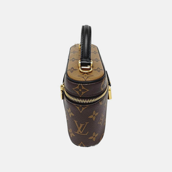 Vanity Chain Pouch Monogram Coated Canvas Brown