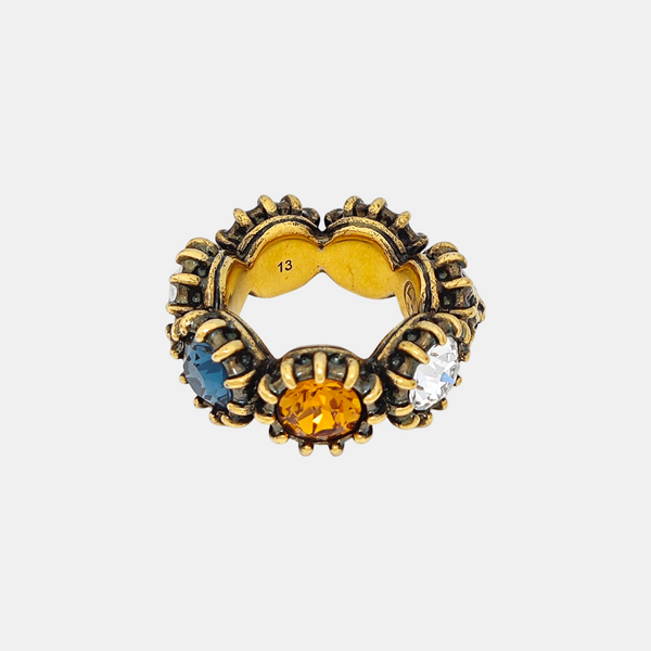 Metal Gold Ring HK 13