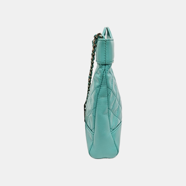 CHANEL 31 Mini Quilted Calfskin Blue