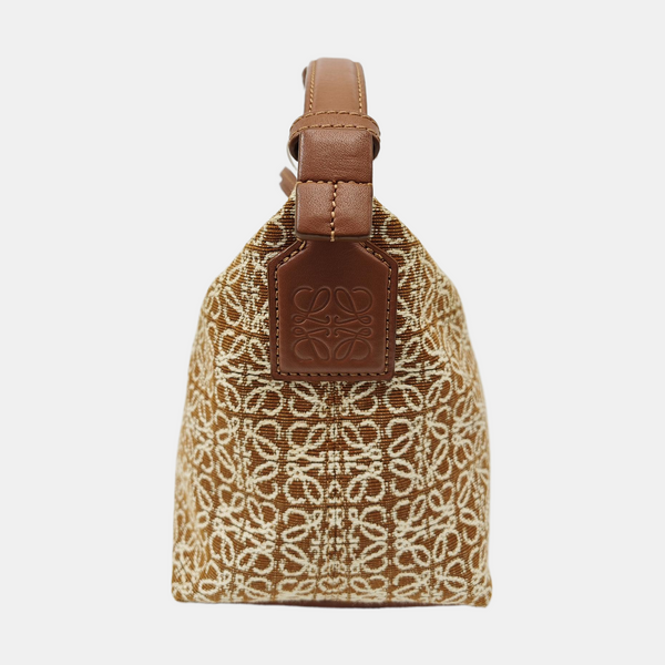 Monogram Canvas Top Handle Bag Brown