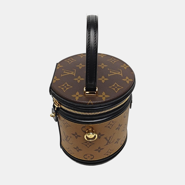 CANNES PM Monogram Coated Canvas Brown