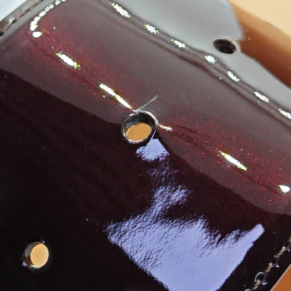 Leather Belt Red