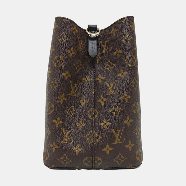 NÉONOÉ MM Monogram Coated Canvas Brown