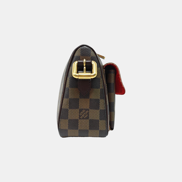 RAVELLO GM Damier Ebene Coated Canvas Brown