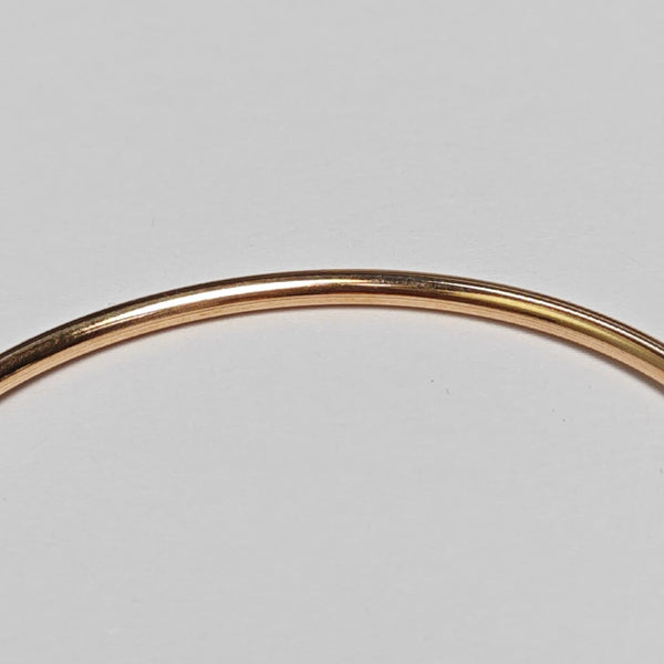 Tiffany T 18k Rose Gold Bangle
