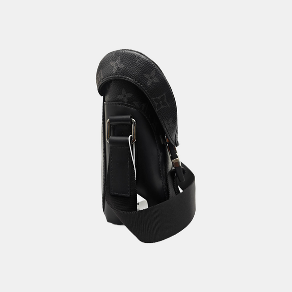 VOYAGER PM Monogram Coated Canvas Black