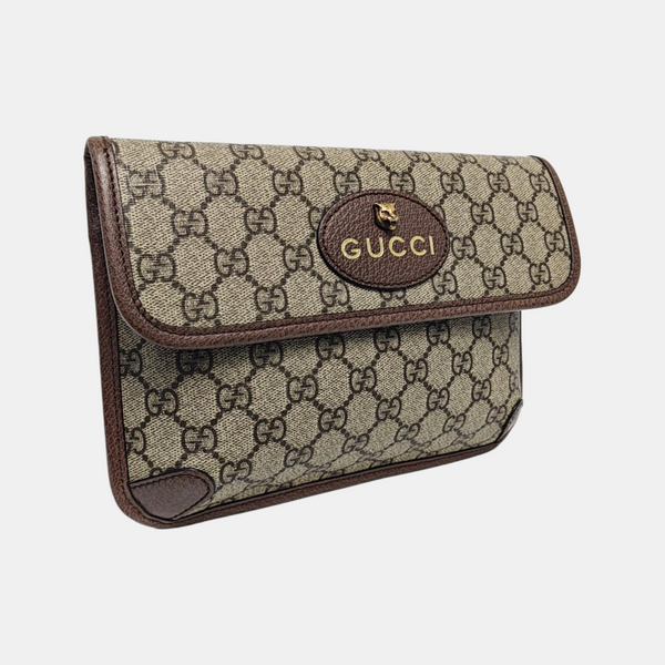 Neo Vintage Monogram Coated Canvas Beige