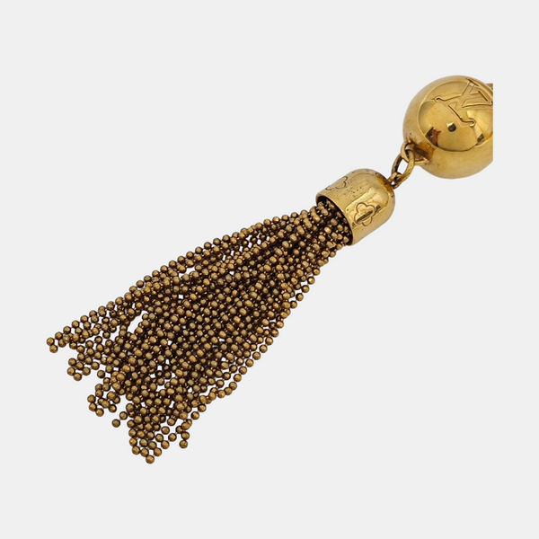 Metal Bag Charm Gold